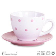 3oz Ceramic Cup and Saucer